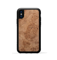 iPhone Xs Wood Phone Case - Derrik (Wood Burl, 742485)