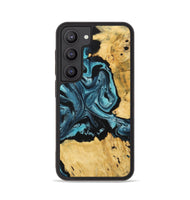 Galaxy S23 Wood Phone Case - Ivona (Blue, 742487)