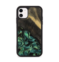 iPhone 11 Wood Phone Case - Kole (Green, 742490)