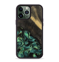 iPhone 13 Pro Max Wood Phone Case - Kole (Green, 742490)