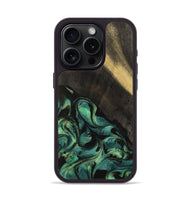 iPhone 15 Pro Wood Phone Case - Kole (Green, 742490)