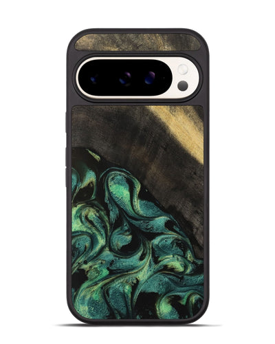 Pixel 9 Pro Wood Phone Case - Kole (Green, 742490)