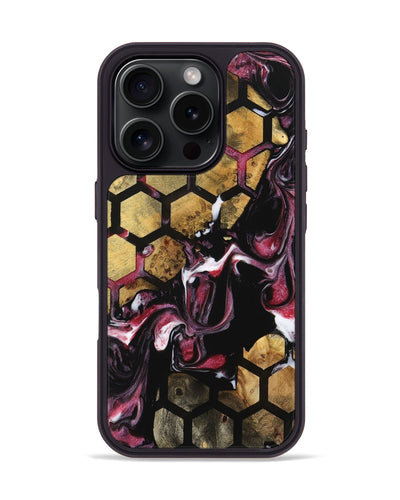 iPhone 16 Pro Wood Phone Case - Justinn (Pattern, 742491)