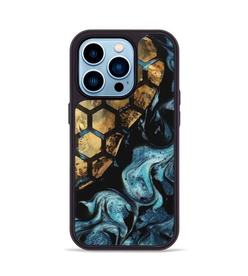 iPhone 14 Pro Wood Phone Case - Hailey (Pattern, 742493)