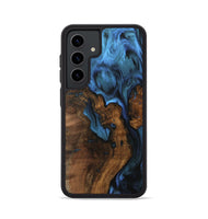 Galaxy S24 Wood Phone Case - Lakisha (Blue, 742495)