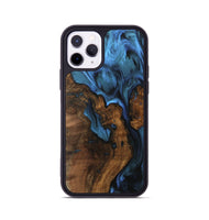 iPhone 11 Pro Wood Phone Case - Lakisha (Blue, 742495)