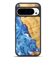 Pixel 9 Pro XL Wood Phone Case - Tata (Blue, 742499)