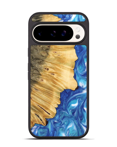 Pixel 9 Pro Wood Phone Case - Veneice (Blue, 742502)