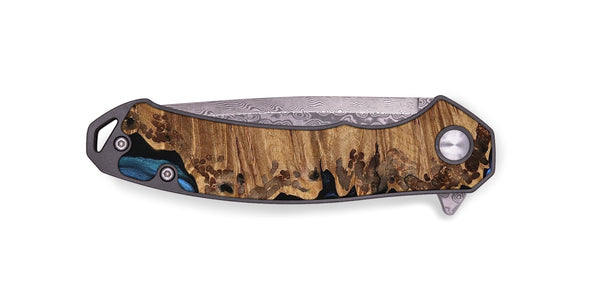 EDC Wood Pocket Knife - Aurea (Blue, 742504)