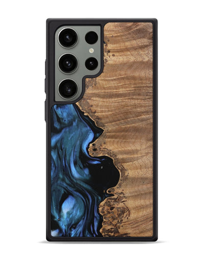 Galaxy S24 Ultra Wood Phone Case - Tiena (Blue, 742507)