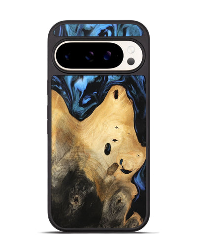 Pixel 9 Pro Wood Phone Case - Emmy (Blue, 742512)