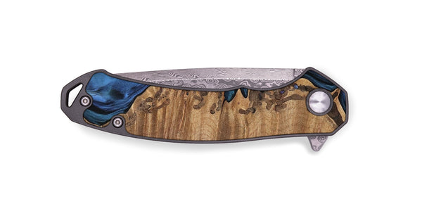 EDC Wood Pocket Knife - Winnie (Blue, 742513)