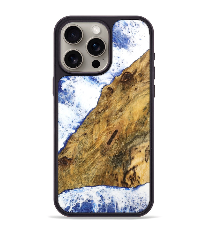 iPhone 15 Pro Max Wood Phone Case - Myla (Coastal, 742516)