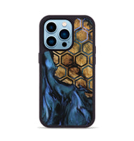 iPhone 14 Pro Wood Phone Case - Ruchel (Pattern, 742520)