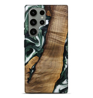 Galaxy S23 Ultra Wood Live Edge Phone Case - Hilmer (Green, 742565)