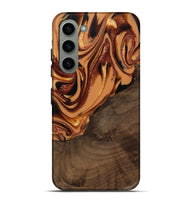 Galaxy S23 Plus Wood Live Edge Phone Case - Ludie (Red, 742580)