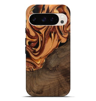 Pixel 9 Pro XL Wood Live Edge Phone Case - Ludie (Red, 742580)