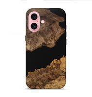 iPhone 16 Wood Live Edge Phone Case - Susi (Wood Burl, 742587)