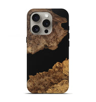 iPhone 16 Pro Wood Live Edge Phone Case - Susi (Wood Burl, 742587)