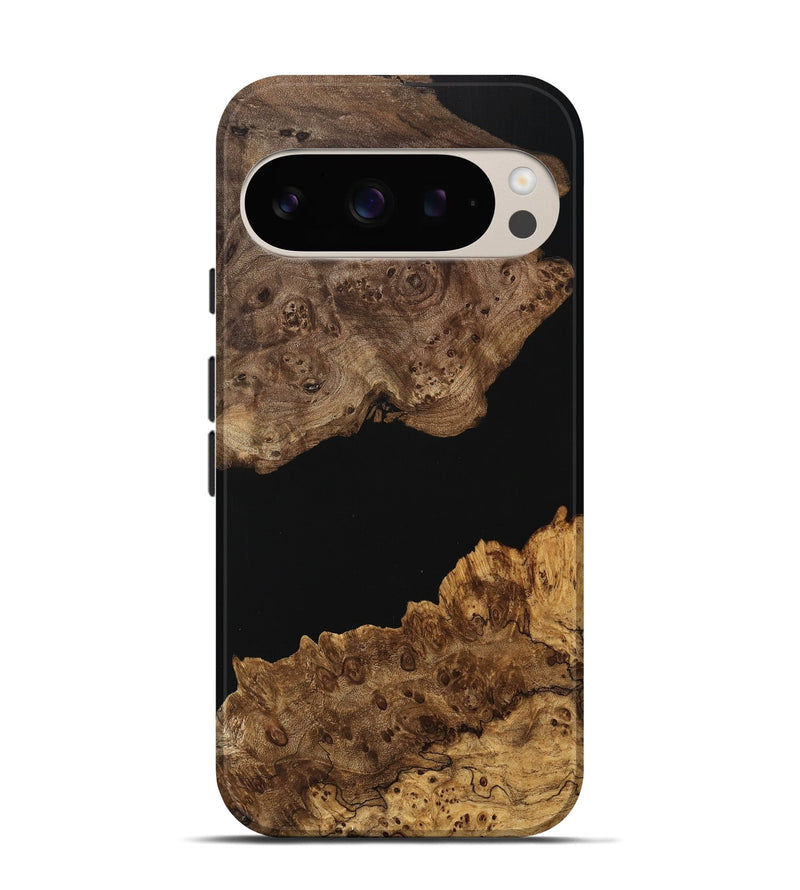 Pixel 9 Pro Wood Live Edge Phone Case - Susi (Wood Burl, 742587)