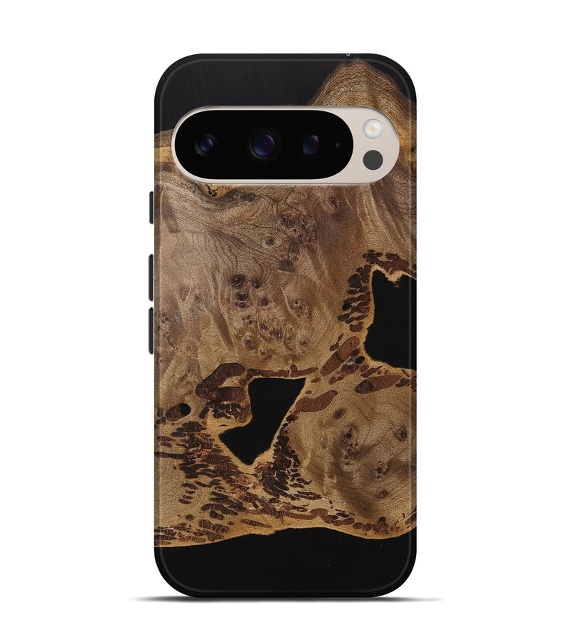 Pixel 9 Pro Wood Live Edge Phone Case - Shigeru (Wood Burl, 742588)