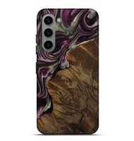 Galaxy S23 Plus Wood Live Edge Phone Case - Erinna (Purple, 742599)