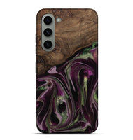 Galaxy S23 Plus Wood Live Edge Phone Case - Marilou (Purple, 742600)