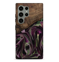 Galaxy S24 Ultra Wood Live Edge Phone Case - Marilou (Purple, 742600)