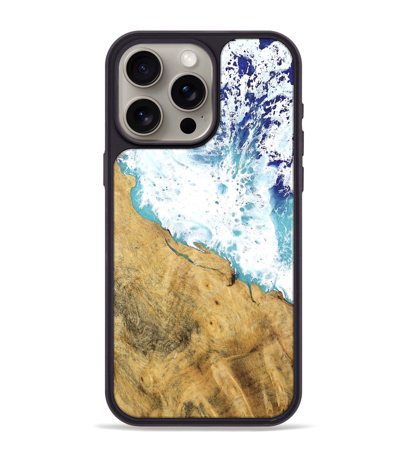 iPhone 15 Pro Max Wood Phone Case - Leslee (Coastal, 742626)