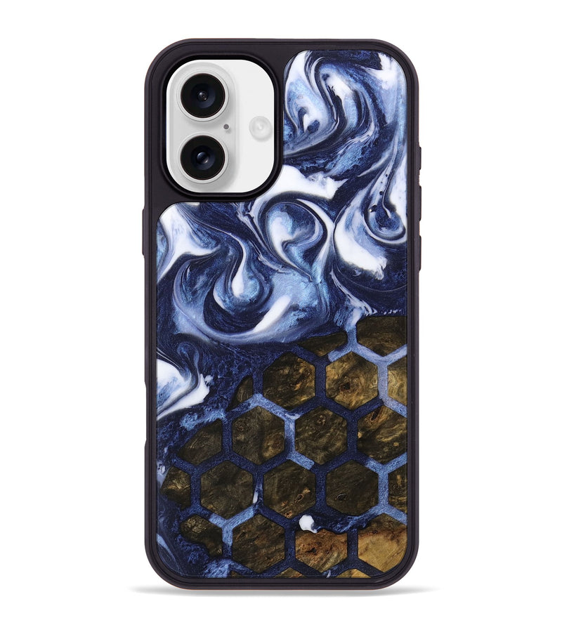 iPhone 16 Plus Wood Phone Case - Chynna (Pattern, 742649)