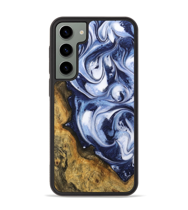 Galaxy S23 Plus Wood Phone Case - Yuridia (Blue, 742658)