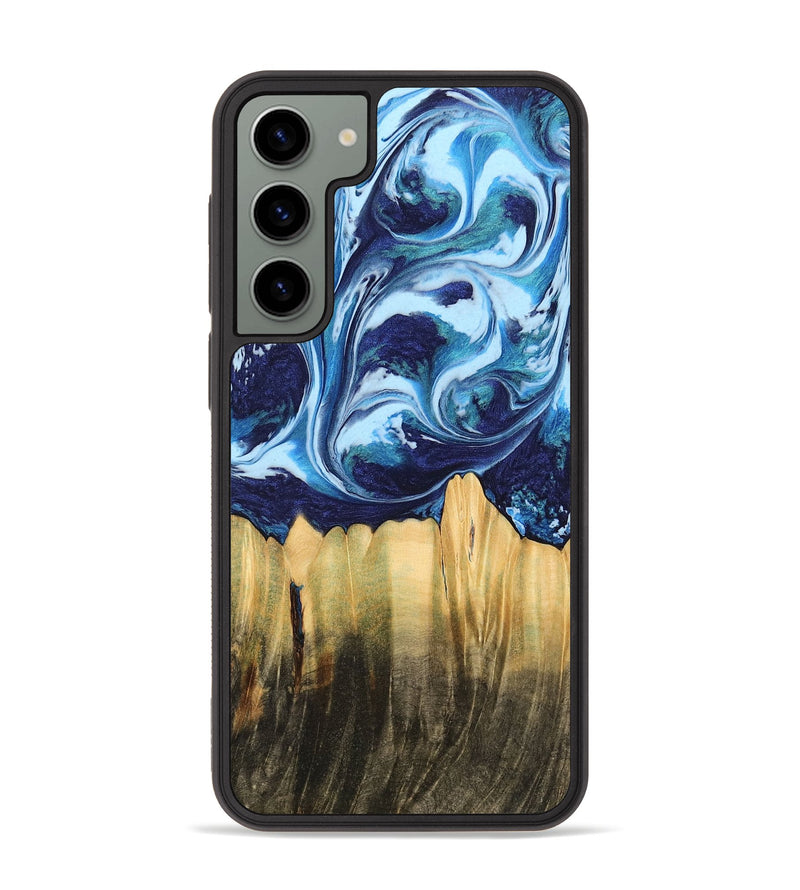 Galaxy S23 Plus Wood Phone Case - Laci (Blue, 742671)