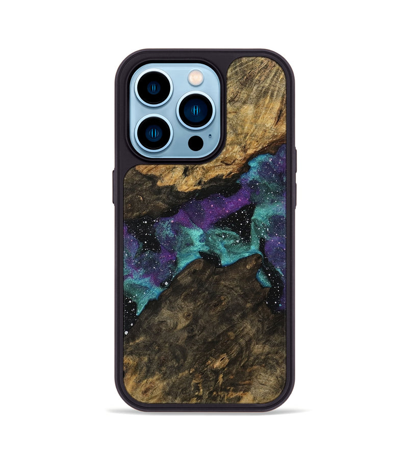 iPhone 14 Pro Wood Phone Case - Aubra (Cosmos, 742732)