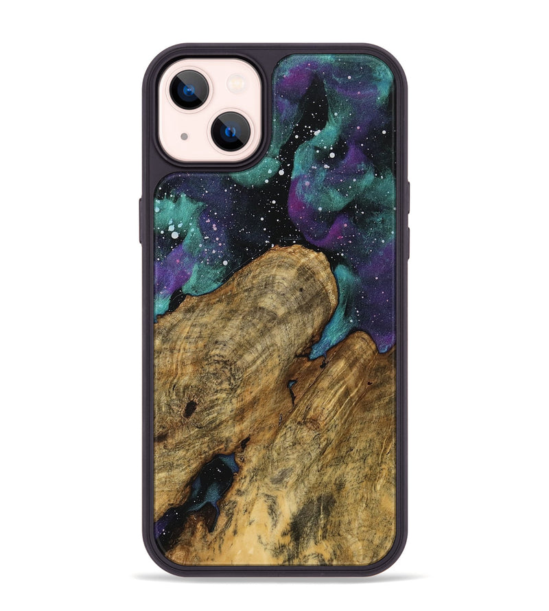 iPhone 14 Plus Wood Phone Case - Naile (Cosmos, 742735)