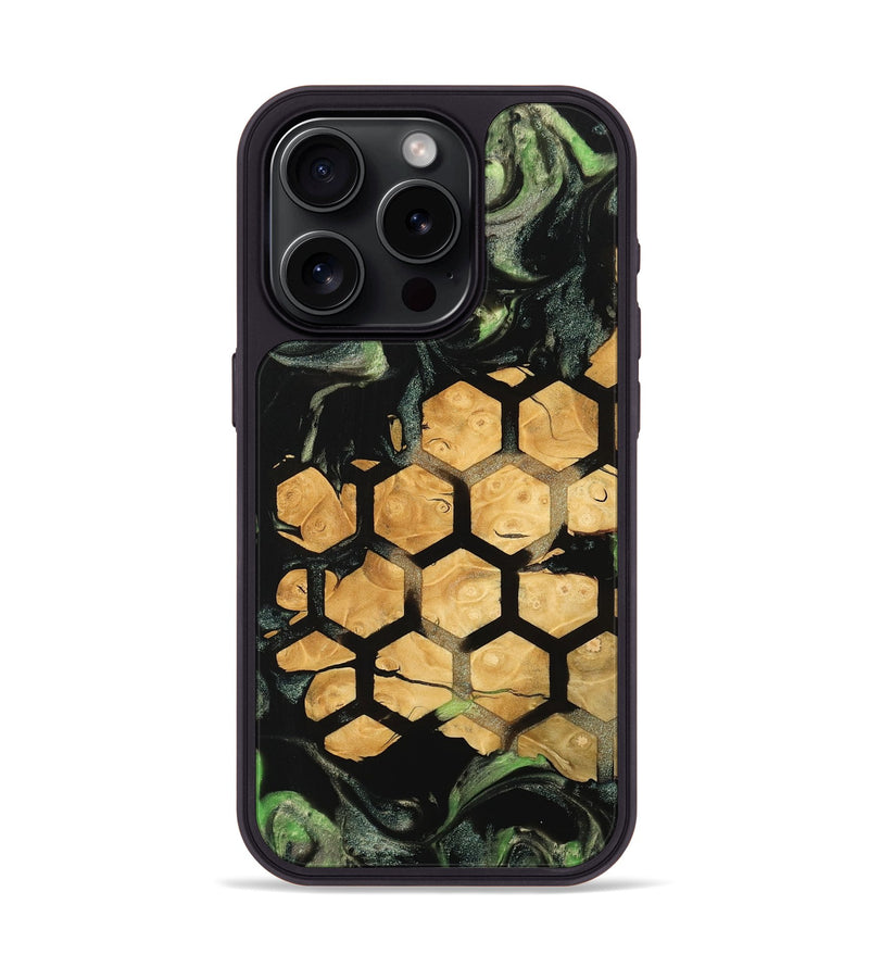 iPhone 15 Pro Wood Phone Case - Joeann (Pattern, 742743)