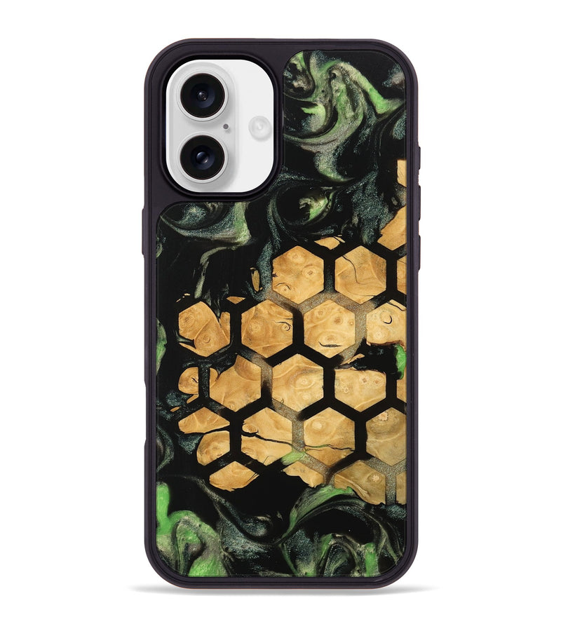 iPhone 16 Plus Wood Phone Case - Joeann (Pattern, 742743)