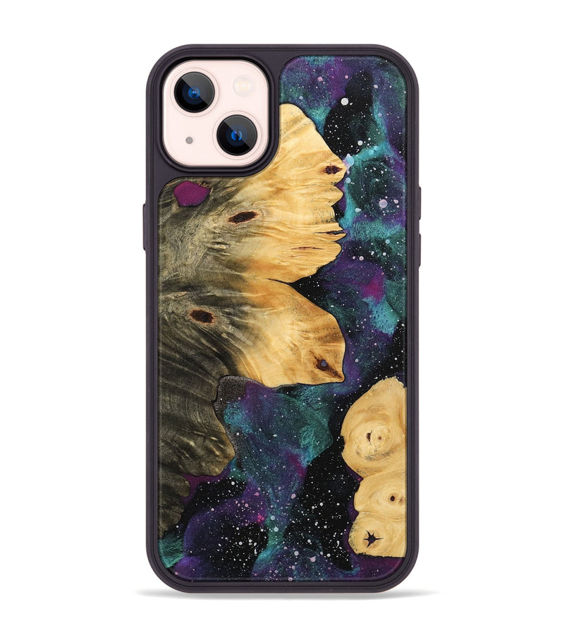 iPhone 14 Plus Wood Phone Case - Doti (Cosmos, 742763)