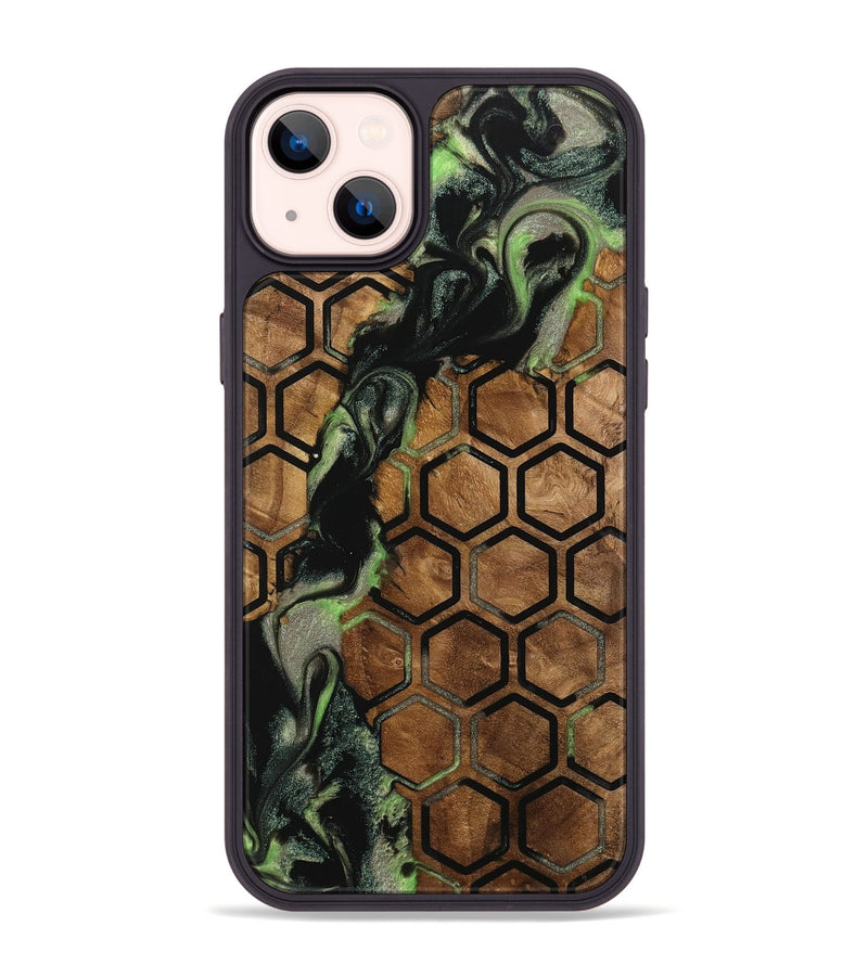 iPhone 14 Plus Wood Phone Case - Letha (Pattern, 742773)