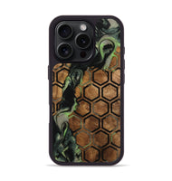 iPhone 16 Pro Wood Phone Case - Letha (Pattern, 742773)