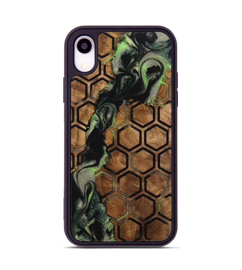 iPhone Xr Wood Phone Case - Letha (Pattern, 742773)