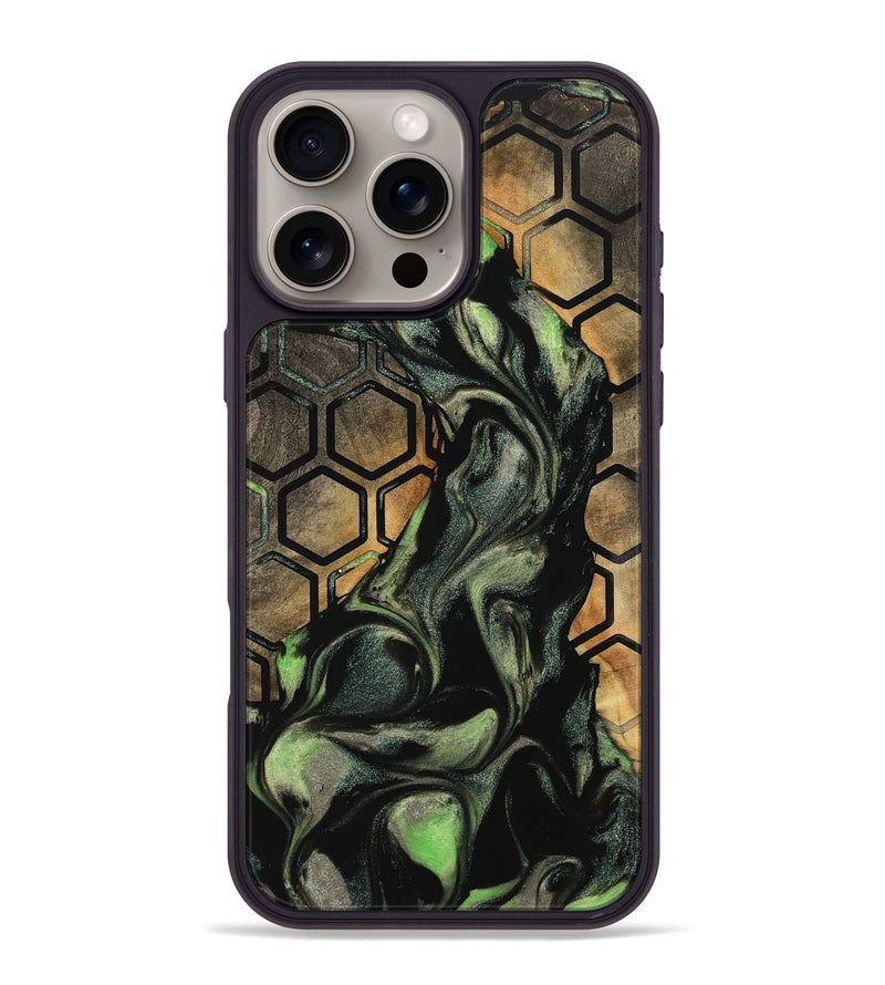 iPhone 16 Pro Max Wood Phone Case - Rhea (Pattern, 742812)