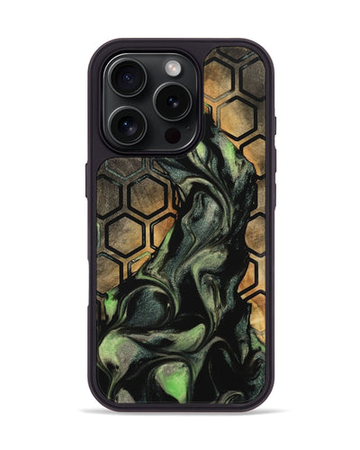 iPhone 16 Pro Wood Phone Case - Rhea (Pattern, 742812)