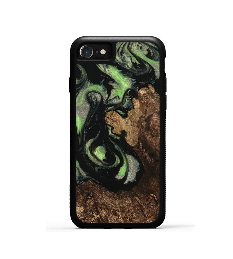 iPhone SE Wood Phone Case - Wilfrid (Green, 742814)