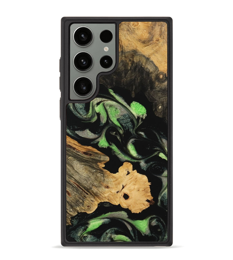 Galaxy S23 Ultra Wood Phone Case - Amarion (Green, 742815)