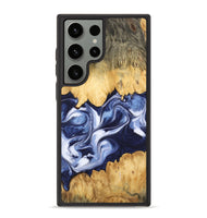 Galaxy S23 Ultra Wood Phone Case - Allissa (Blue, 742819)