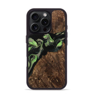 iPhone 16 Pro Wood Phone Case - Richie (Green, 742821)