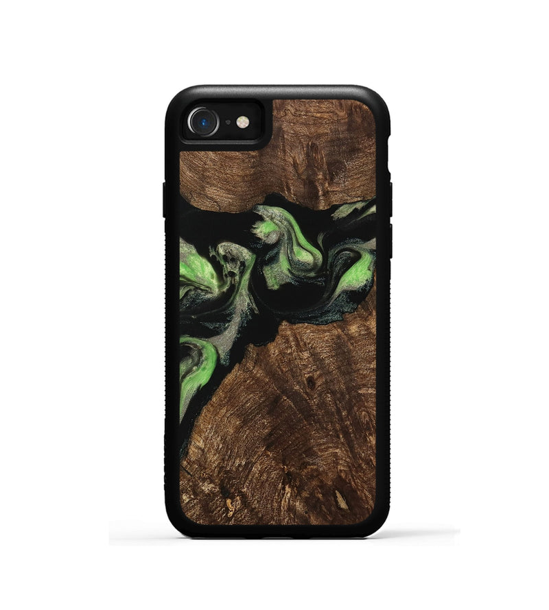 iPhone SE Wood Phone Case - Richie (Green, 742821)