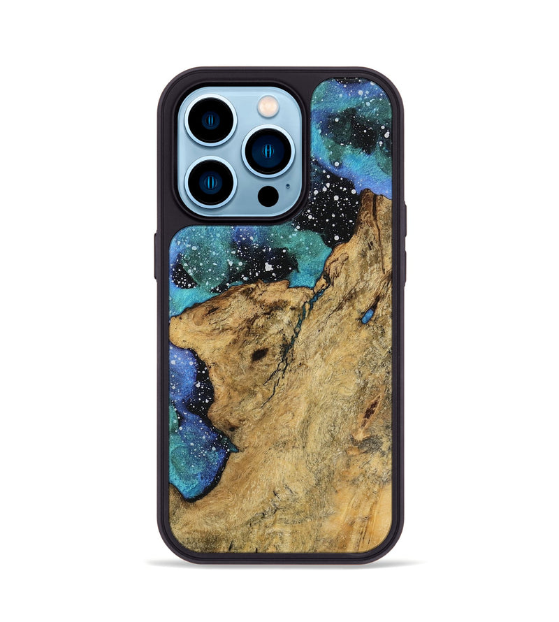 iPhone 14 Pro Wood Phone Case - Malcolm (Cosmos, 742826)