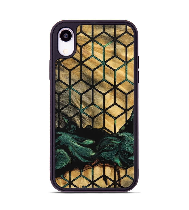 iPhone Xr Wood Phone Case - Luvenia (Pattern, 742828)