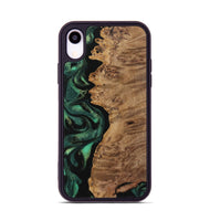 iPhone Xr Wood Phone Case - Piero (Green, 742835)